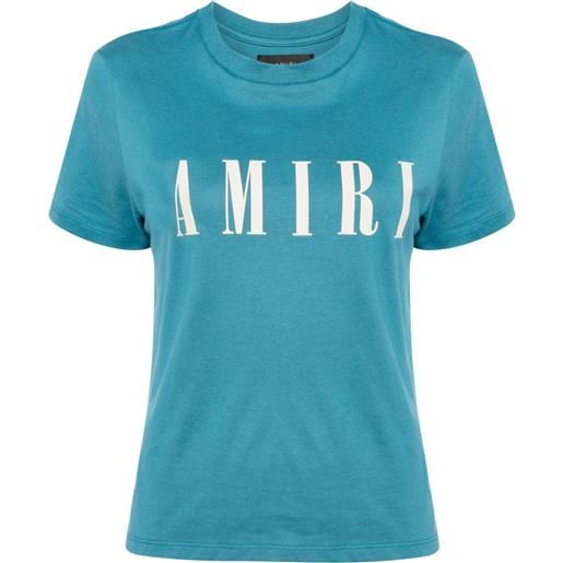 AMIRI t-shirt con stampa - blu
