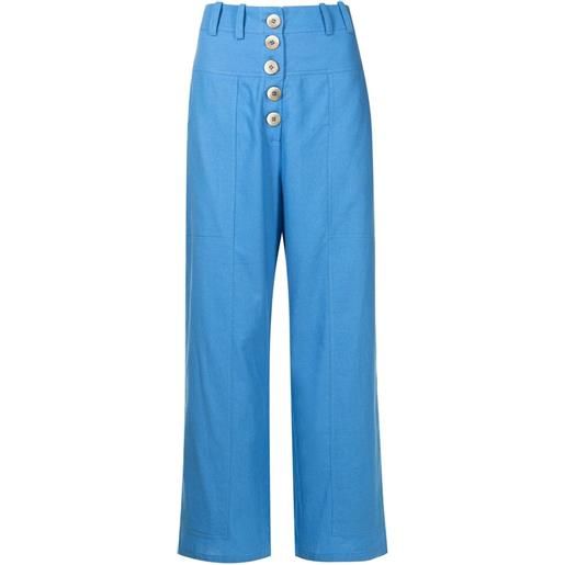 Olympiah pantaloni crop - blu