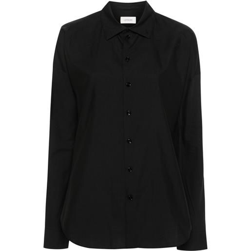 LEMAIRE camicia con colletto multi-way - nero