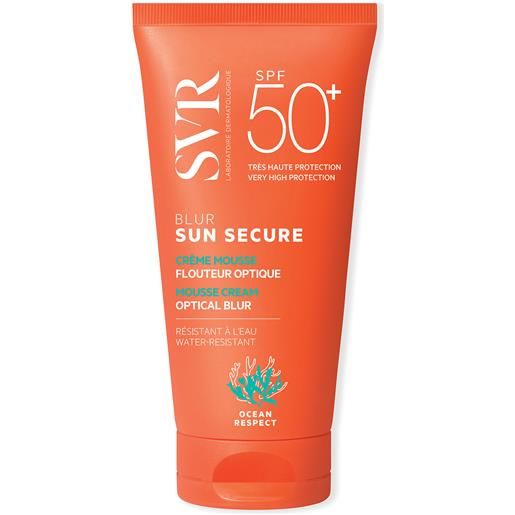 SVR sun secure blur crema mousse senza profumo spf50+ 50 ml