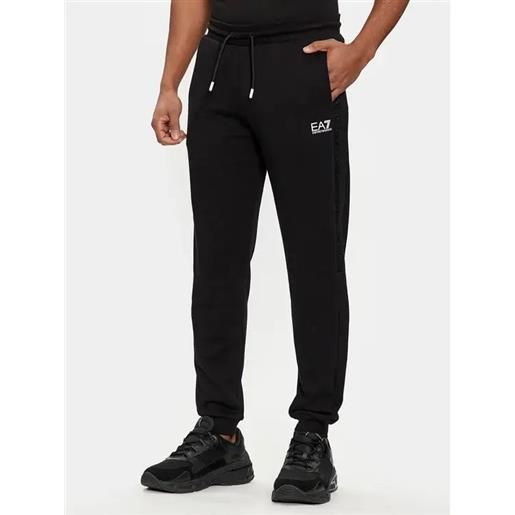 EA7 pantaloni jogger logo series black s