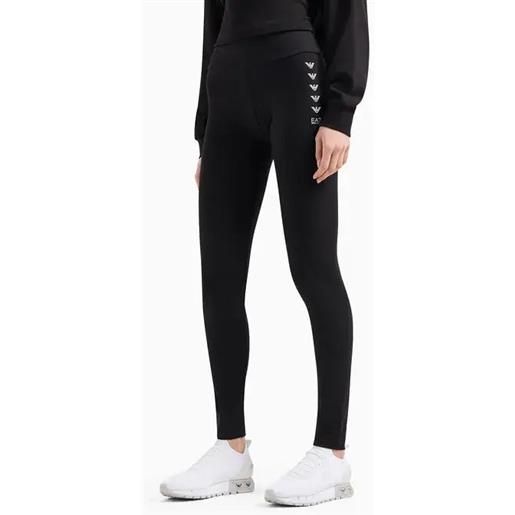 EA7 leggings logo series con logo eagle black m