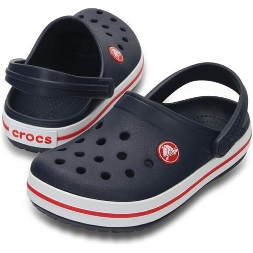 Crocs kids' crocband clog navy/red 20-21