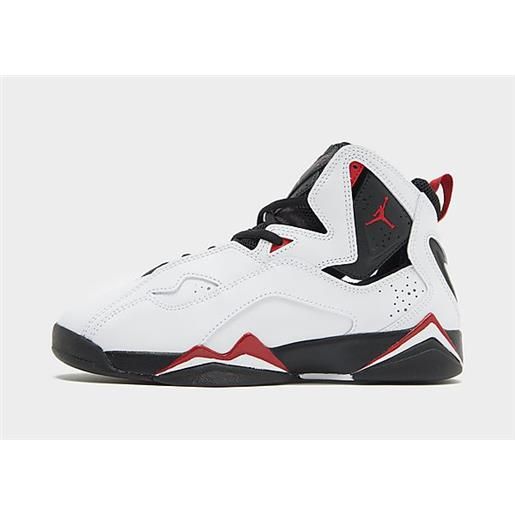 Jordan true flight junior, white/black/varsity red