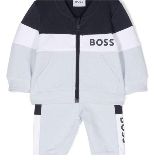 Hugo Boss completo neonato con felpa e pantaloni
