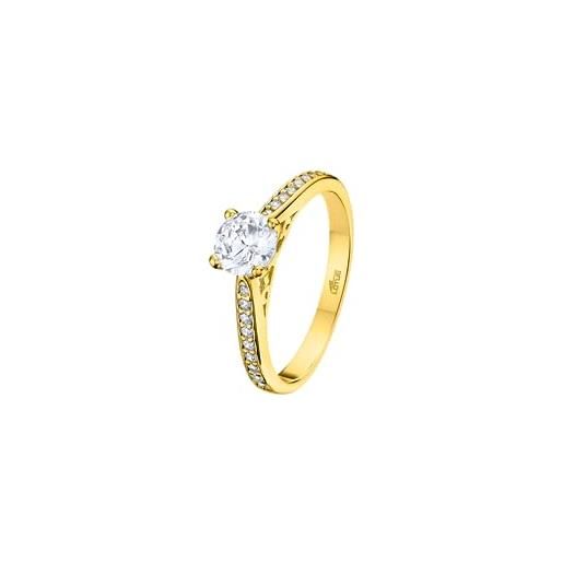 Lotus anello silver anello sig. Ra. Solitario. Oro lp3441-3/218 marca, única, metallo, nessuna pietra preziosa