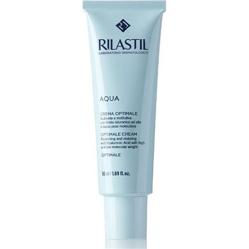 RILASTIL aqua crema optimale texture ricca per pelle normale 50ml