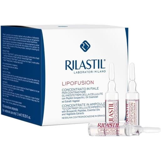 RILASTIL lipofusion fiale concentrato anti-cellulite 10 fiale