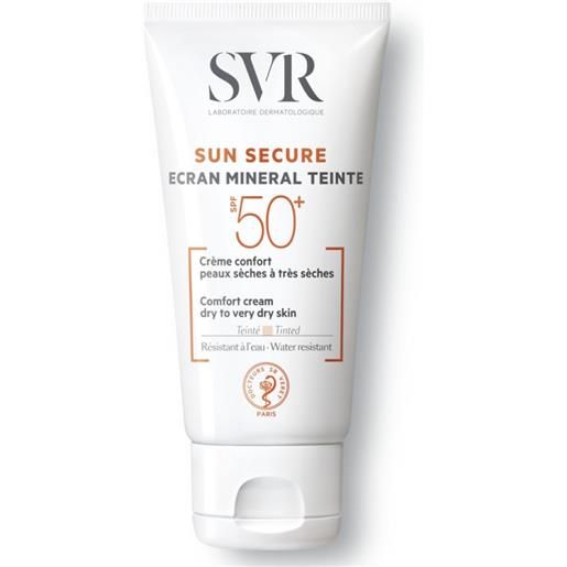 SVR sun secure crema solare viso spf50+ pelli secche 60g