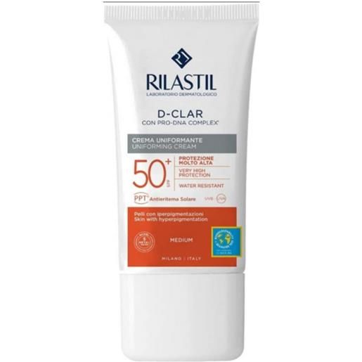 RILASTIL SUN rilastil d-clar crema fotoprotettiva spf50+ colorata medium 40ml