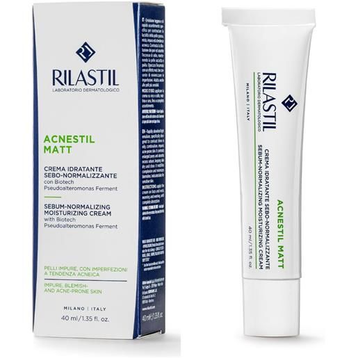 RILASTIL acnestil crema mat attiva idratante sebo-normalizzante 40ml