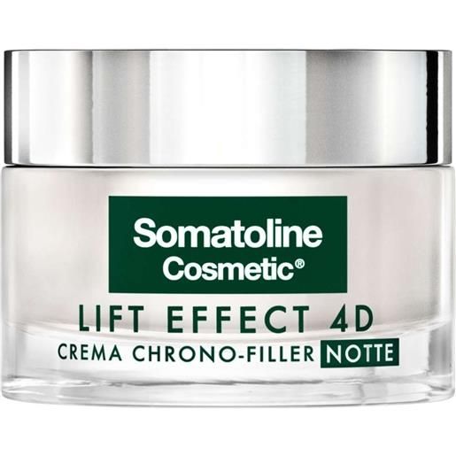 SOMATOLINE lift effect 4d crema filler notte rimpolpante 50ml