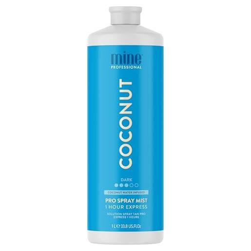 MineTan coconut water pro mist soluzione spray autoabbronzante, 1 l