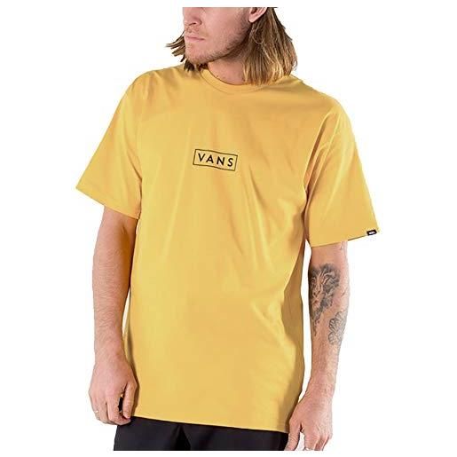Vans t-shirt da uomo easy box gialla taglia s cod vn0a3hrehny