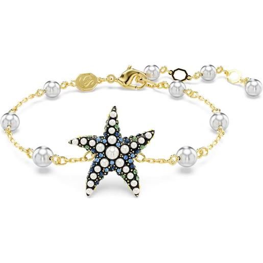 SWAROVSKI bracciale idyllia, stella marina, placcatura oro 5684398