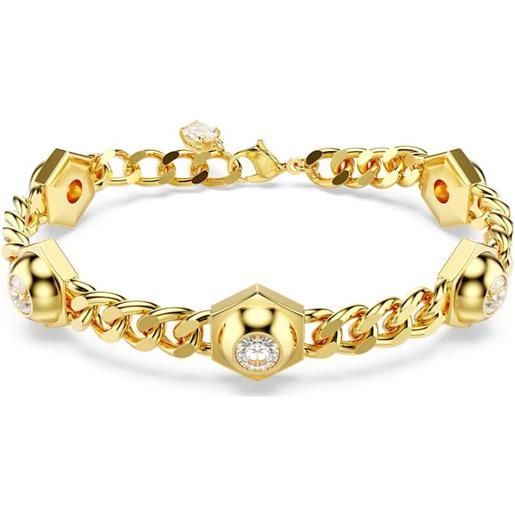 SWAROVSKI braccialetto numina placcato oro giallo