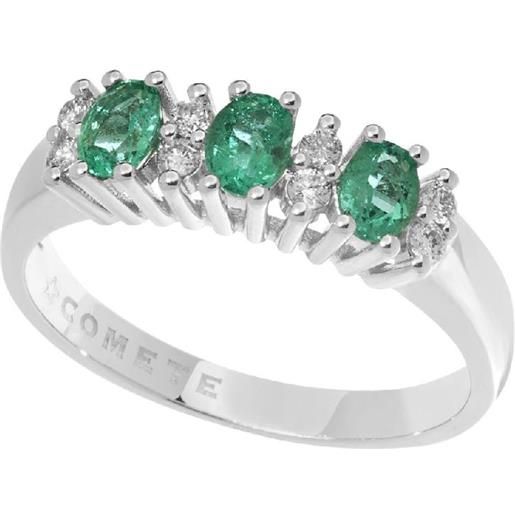 Comete anello duchessa trilogy oro diamanti smeraldi Comete donna