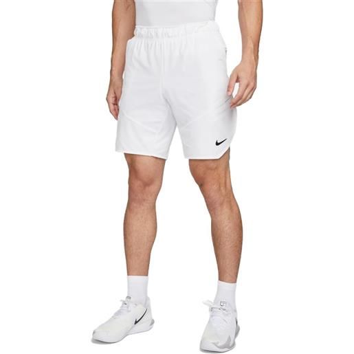 Nike court dri fit advantage 9´´ shorts bianco xs uomo