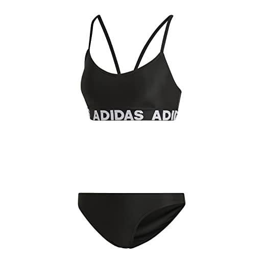 Adidas bw branded bik, costume da nuoto donna, nero, 46