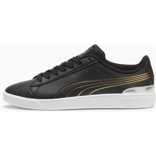 PUMA sneakers vikky v3 metallic shine, oro/nero/bianco/altro