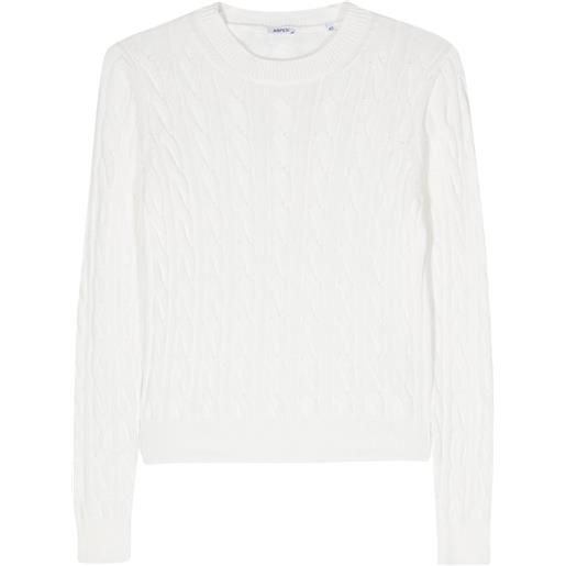 ASPESI maglione - bianco