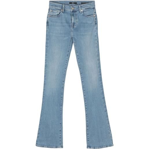7 For All Mankind jeans svasati slim illusion - blu