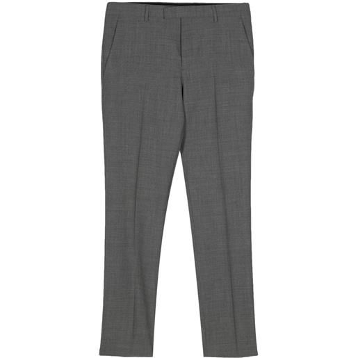 Paul Smith pantaloni sartoriali con effetto mélange - grigio