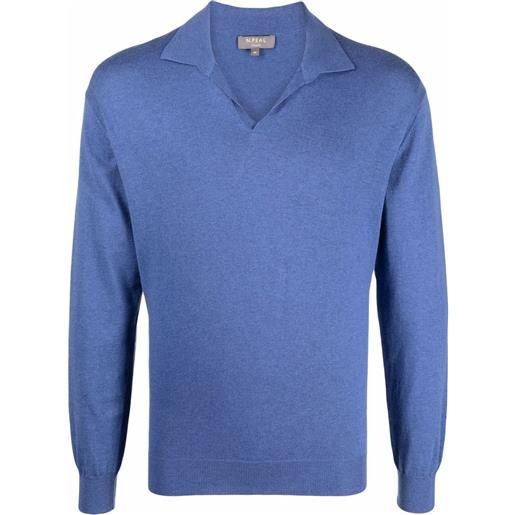 N.Peal maglione - blu