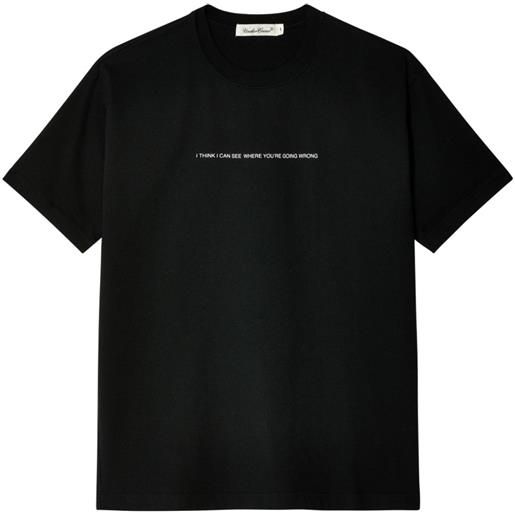 Undercover t-shirt con stampa grafica - nero