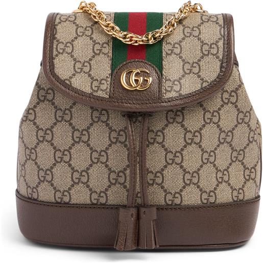 GUCCI mini ophidia canvas backpack