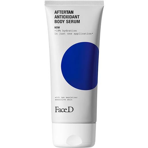 FaceD aftertan antioxidant body serum 200ml crema corpo doposole