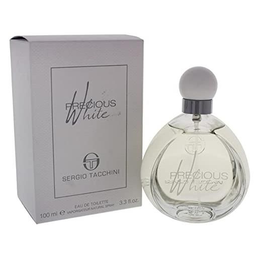 Sergio tacchini precious white eau de toilette 100ml vaporizador