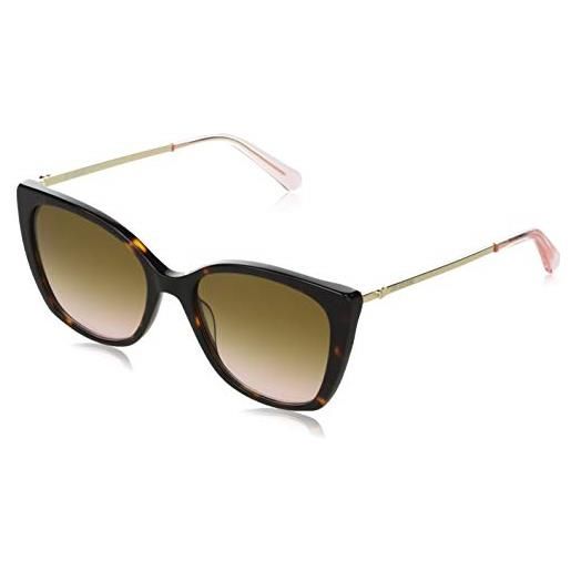 Love Moschino mol018/s occhiali da sole, black, 55 donna