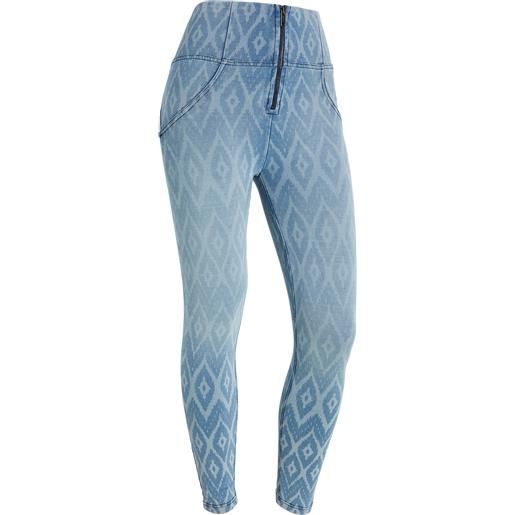 Freddy jeggings push up wr. Up® vita alta stampa geometrica all over