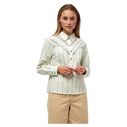 Peppercorn dahlia blouse donna, multicolore (0065s antique white stripe), s