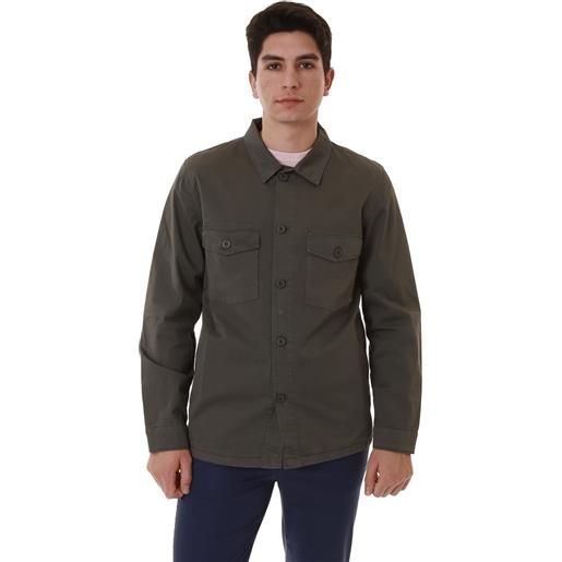 40 WEFT 40weft overshirt in gabardina stretch giacca uomo