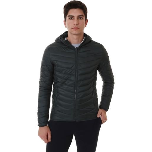 MARINA YACHTING jacket ecopiuma cappuccio piumino uomo