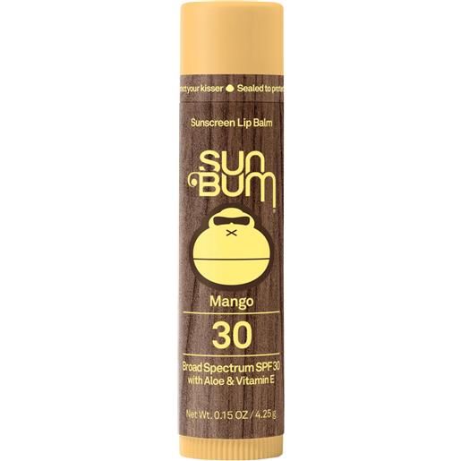 SUN BUM original spf 30 sunscreen lip balm-mango balsamo labbra con protezione solare