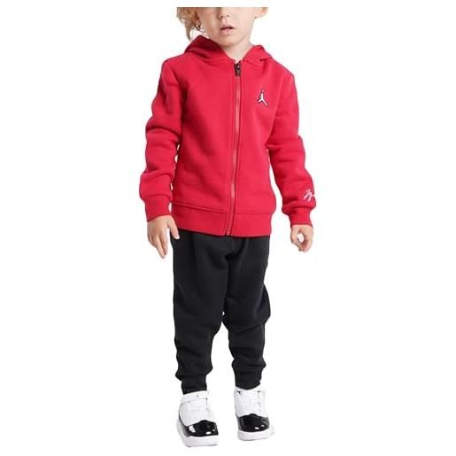 Nike jordan tuta da bambini essentials rossa taglia 5-6 a codice 85a744-023
