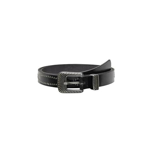Only belt detailed leather belt black 90 black 90