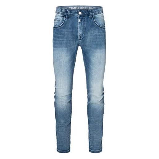 Timezone regular gerrittz jeans slim, blu (antique blue wash 3636), w34/l30 (taglia produttore: 34/30) uomo
