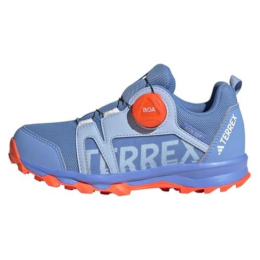 Adidas terrex agravic boa r. Rdy k, sneaker, blue dawn/ftwr white/impact orange, 38 eu