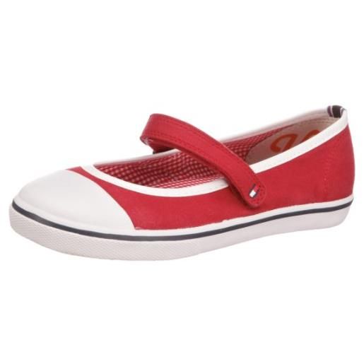 Tommy Hilfiger sammy 1a, ballerine bambina, rosso (rot (red 600), 38