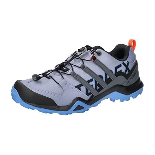 adidas terrex swift r2, scarpe da ginnastica uomo, multicolore (silver violet grey five blue fusion), 40 2/3 eu
