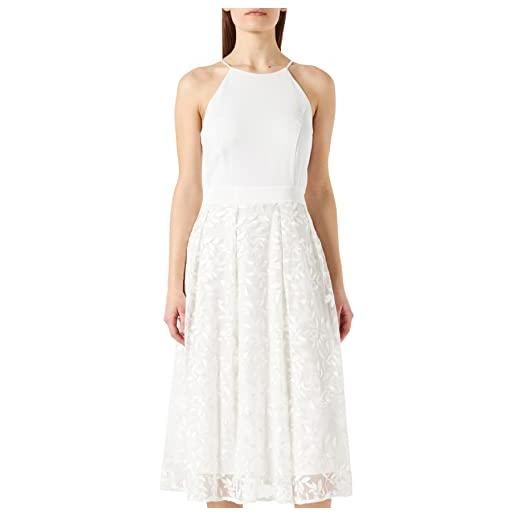 ESPRIT collection 022eo1e310 vestito, 110/bianco spento, 40 donna