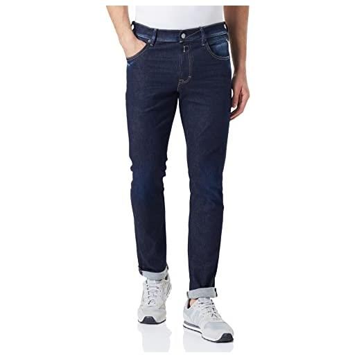 Replay topolino jeans, 007 blu scuro, 32w x 34l uomo
