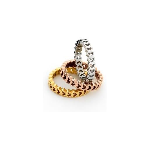 ANJEWELS anello anel secret of love al. Rsc01syr-8 marca, única, metalli non preziosi, nessuna pietra preziosa