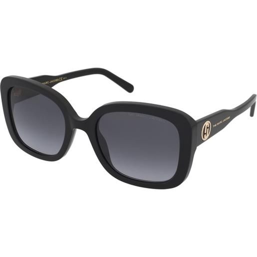 Marc Jacobs marc 625/s 807/9o | occhiali da sole graduati o non graduati | prova online | plastica | farfalla | nero | adrialenti