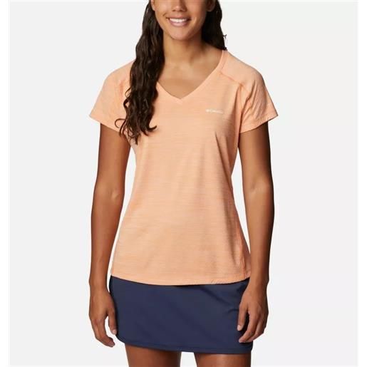 Columbia t-shirt zero rules peach heather da donna