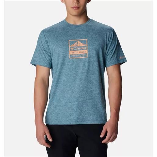 Columbia t-shirt kwick hike cloudburst da uomo